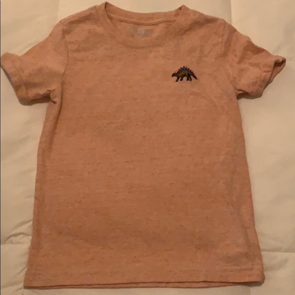 Peach colored tee